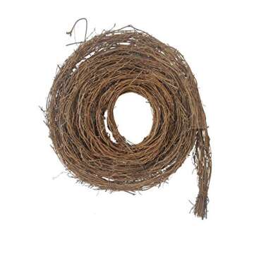 Xmas Arts& Crafts 15 Feet Grapevine Twig Garland (Two Pack)