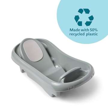 3-in-1 Eco-Friendly Baby Bath Tub for Newborns to Toddlers