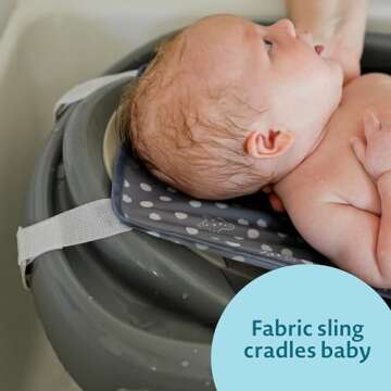 3-in-1 Eco-Friendly Baby Bath Tub for Newborns to Toddlers