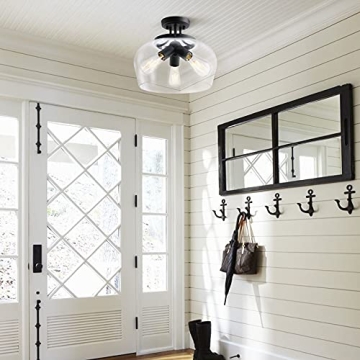 Modern Industrial 3 Bulb Ceiling Light Fixture from VONLUCE