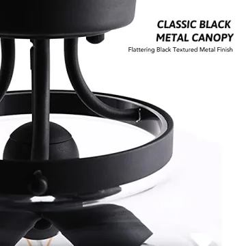 Modern Industrial 3 Bulb Ceiling Light Fixture from VONLUCE