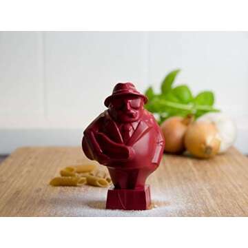 Al Dente - The Singing Floating Pasta Timer: Will Sing Different Tunes when Pasta is Ready at 3, 7, 9, and 11 Minutes, to be Boiled with any Pasta in The Pot, Floats in Cold & Hot Boiling Water