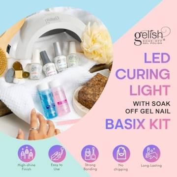 Gelish Mini Pro Gel Polish LED Light & Care Kit