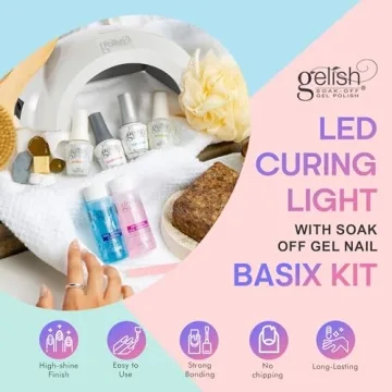 Gelish Mini Pro Gel Polish LED Light & Care Kit
