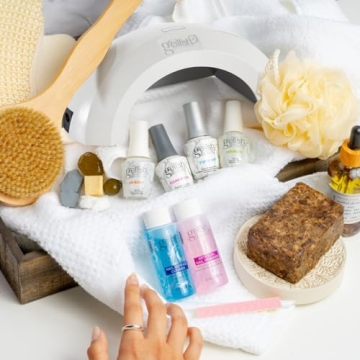 Gelish Mini Pro Gel Polish LED Light & Care Kit
