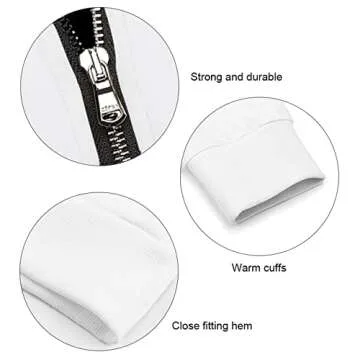 Biyejit Jamaican Flag Print Women Zip Up Hoodies Long Sleeve Hooded Sweatshirts with Pockets Lightweight Athletic Jackets Outdoor Streetwear