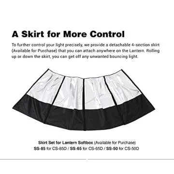 Godox 25.6inch Lantern Softbox Bowens Mount Light Modifier