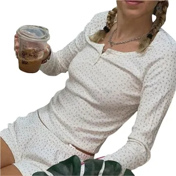 Trendy DSORVICD Y2K Two Piece Outfit for Women 2023