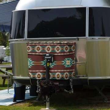 Tribal Aztec Print Propane Tank Cover for RVs and Campers