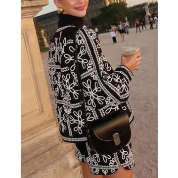 Chic Yimoon Women's Reversible Floral Puffer Jacket