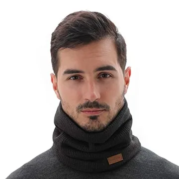 Winter Neck Warmer for Men & Women - Fleece Gaiter