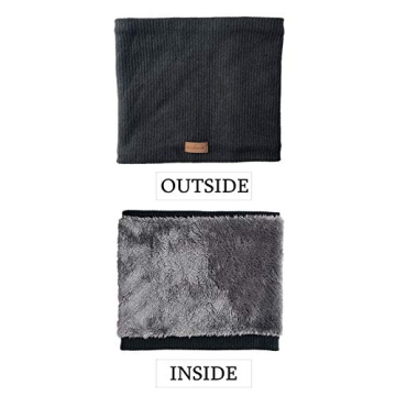 Winter Neck Warmer for Men & Women - Fleece Gaiter