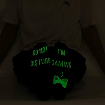 Glow in the Dark Gamer Socks for Men Women Kids