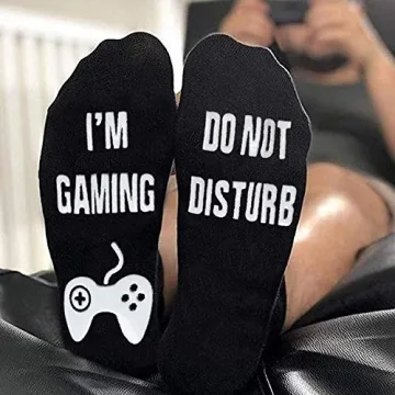Glow in the Dark Gamer Socks for Men Women Kids