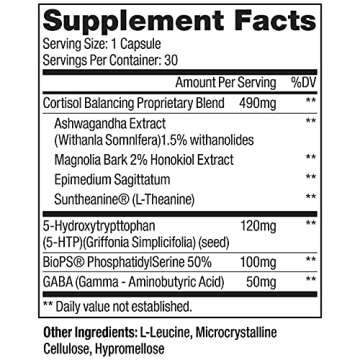 DR. NIGMA Cortisol Balancer - Natural Support for Sleep & Stress