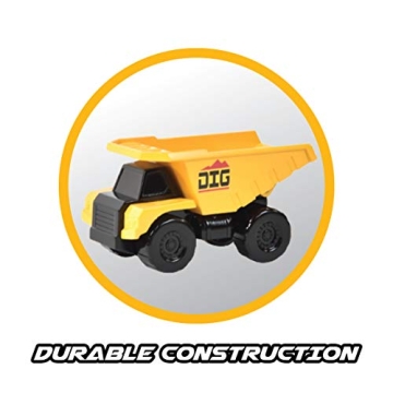 Mini Construction Vehicles Set – 5 Toy Trucks for Imaginative Play