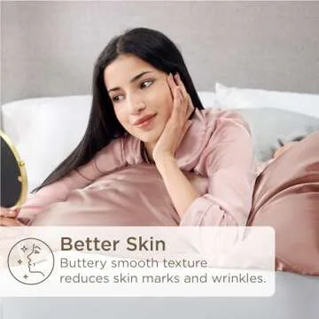 Bedsure Satin Pillowcase Set for Beauty Sleep and Style