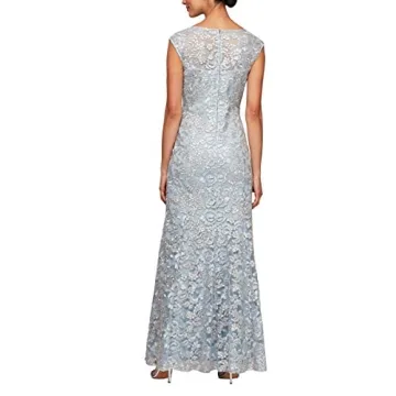 Elegant Mother of the Bride Dress with Shawl by Alex Evenings