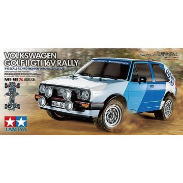 Tamiya 1:10 RC VW Golf II GTI 16V Rally Kit - Fast Fun