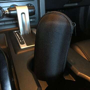 MAZZEO Outdoor Travel Case for Sunglasses Reading Glasses & All Kinds of Accessories for both Men & Women Semi-Hard Shell with Soft Protective Interior