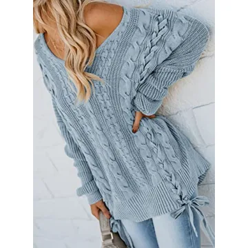 Cozy Off Shoulder Sweater for Women - Ecrocoo Fashion