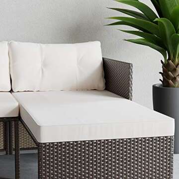 Stylish Edenbrook Bayview Rattan Outdoor Sofa for Patios