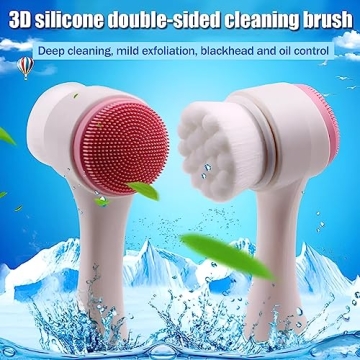 Affordable Manual Facial Cleansing Brush for Deep Cleaning