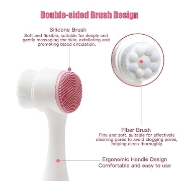 Affordable Manual Facial Cleansing Brush for Deep Cleaning