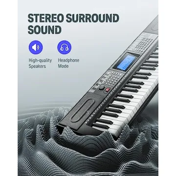 Donner 61 Key Keyboard Piano - Ultimate Beginner Kit