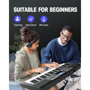 Donner 61 Key Keyboard Piano - Ultimate Beginner Kit