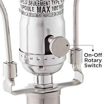 360 Lighting Ledger Modern Accent Table Lamps 21.75" High Set of 2 with USB Charging Port Mercury Glass Off White Drum Shade Decor for Living Room Desk Bedroom House Bedside Nightstand Home