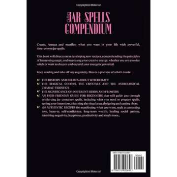 The Jar Spells Compendium: A Step By Step Guide For Beginners to Understand the Power of Witch Bottl...