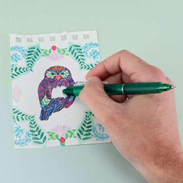 PILOT FriXion Clicker Erasable, Refillable & Retractable Gel Ink Pens, Fine Point, Black Ink, 2-Pack...