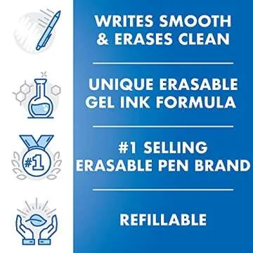 PILOT FriXion Clicker Erasable Gel Ink Pens 2-Pack