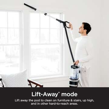 Powerful Shark LA322 Corded Pet Vacuum for Home Cleaning