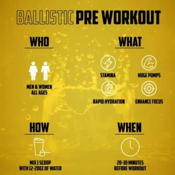 BALLISTIC Pre Workout for Insane Pumps & Energy