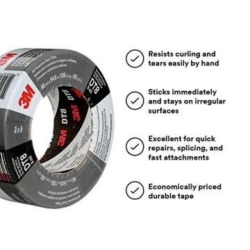 3M Duct Tape DT8 - Industrial Strength Multi-Use Tape