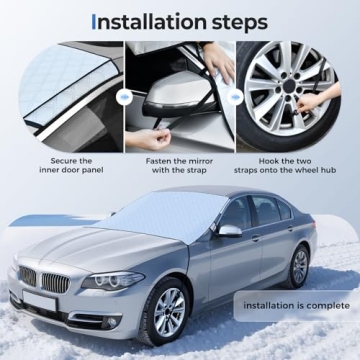 FLORICH Car Windshield Cover - Ultimate Frost & Hail Protection