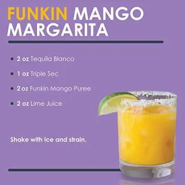 Funkin Mango Puree | Natural Mixer for Cocktails and Drinks