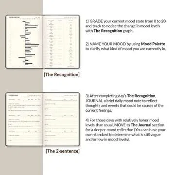 Mood & Emotion Guided Journal for Mental Health Improvement