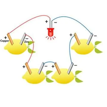 Fruit Battery Light Diode Science Kit Orange Potato Lemon Battery Physics Teaching Experiment