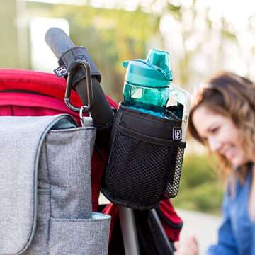 J.L. Childress Clip 'N Carry Stroller Hooks - Secure & Durable