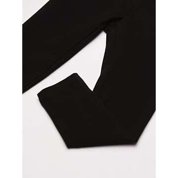 The Children's Place girls leggings pants, Black 2 Pack, Medium US