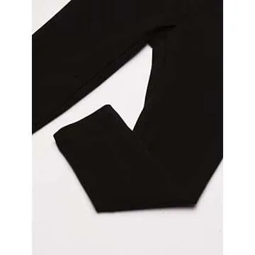 The Children's Place girls leggings pants, Black 2 Pack, Medium US