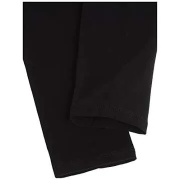 The Children's Place girls leggings pants, Black 2 Pack, Medium US