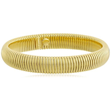 Exquisite Cobra Chain Bangle Bracelet - 24k Gold Plated Jewelry by Ben-Amun