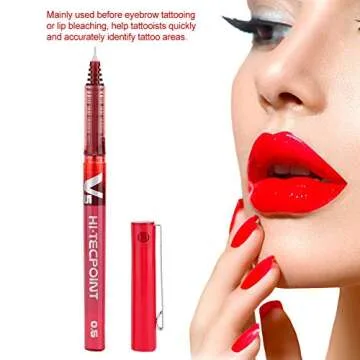 Tattoo Marker Pen for Precise Eyebrow & Lip Artistry