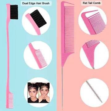 Multi-Functional Hair Styling Tool Set for All Ages