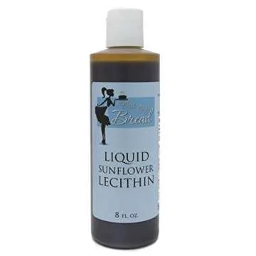 Homemade Bread Bundle: Premium Instant Yeast and Liquid Sunflower Lecithin to Make 44 Batches of Bread, Pizza, Cinnamon Rolls, etc.