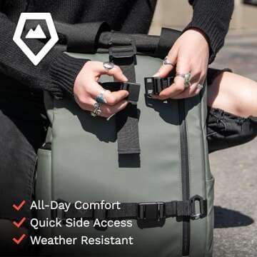 WANDRD All-New PRVKE 31L Photography Travel Backpack - Photo Bundle - Weather Resistant Camera Bag w...